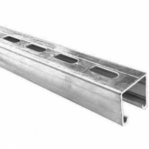 Траверса монтажная (С-образный профиль) 38 х 40 х 1,5 х 3000 мм, сталь оцинкованная 1
