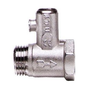 Клапан предохранительный для электрического водонагревателя Itap ART.366; присоединение 1/2", (предохранительный клапан Р 0,85 Мпа, tmax 120° C) 1
