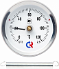 Термометр накладной РОСМА тип БТ-30.010 биметаллический D63 х 100°C (с пружиной для крепления на трубе Ø 20...50мм)