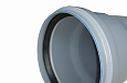 Труба 110х1,00м (s=2,2мм) ПП Политэк Easy Pipe с раструбом (под резин. кольцо), для внутрен. канализации (цвет серый) ГОСТ 32414-2013