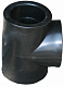 Тройник ПЭ D 40 мм литой для сварки в раструб 1