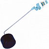 Заливной клапан боковой поплавковый 1/2" для унитаза и емкостей, пластиковый, рычаг 250 мм, РБМ (Россия)