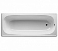 Ванна WHITE WAVE Classic стальная эмалированная, 1700х750 см глубина 38см, ножки в комплекте, (Казахстан)  без ручек, цвет белый