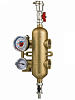 Гидравлическая стрелка из бронзы Ду32 (1 1/4"), Р 1,0МПа; мощность 104кВт; tmax 120°C,  для систем VARIMIX VALTEC