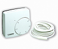 Термостат комнатный WFHT-DUAL WATTS, 5-30˚С, 24В, Н.О.-Н.З., 3 режима работы, датчик температуры пола, механическое управление