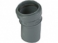 Отвод ПП 50х15° (s=1,8) Политэк, для внутрен. канализации под резин. кольцо (цвет серый) ГОСТ 32414-2013