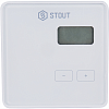 Термостат комнатный R-10 b STOUT (для L- 10), 5-35˚С, ЖК-дисплей, белый