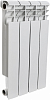 Радиатор алюминиевый Rommer Profi 350/4 секций, 1" (Ду25), Q=464 Вт, 340х450х80 мм, вес 3,20 кг