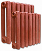 Секционный чугунный радиатор МС-140М4, 500/7 секций, 1 1/4" (Ду32), Q=1225 Вт, 630х585х140 мм, вес 42 кг, ЛЛМЗ